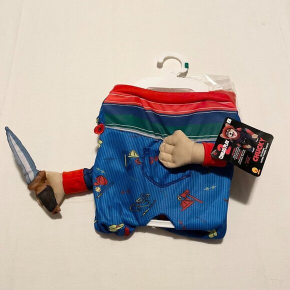 Childs Play 2 Chucky Pet Dog Halloween Costume Large - Picture 14 of 16